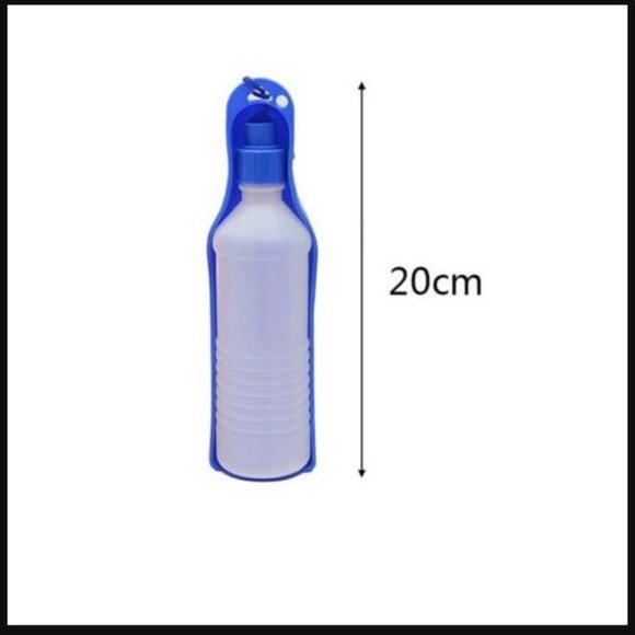 250mlDog Water Bottle Folding Drinker Plastic Portable Water Bottle Pets/Outdoor - Picture 12 of 16